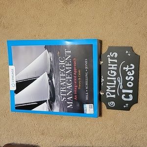 Cengage Strategic Management Paperback College Textbook 13th Ed Theory & Cases